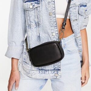 Madewell Leather Carabiner Mini Crossbody Bag